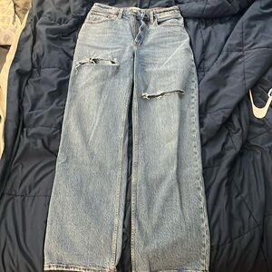 Abercrombie 90s relaxed Jean high rise